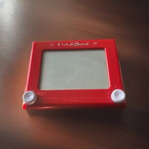 Etch A Sketch Magic Screen 9” Width Spin Master 2016 *Working* Good 33700